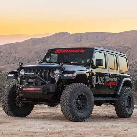 Cerchio in lega MATTE BLACK BARSTOW BLACK RHINO 18&times;8