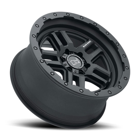 Cerchio in lega MATTE BLACK BARSTOW BLACK RHINO 18&times;8
