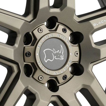 Cerchio in lega Bicolore BARSTOW BLACK RHINO 18×8