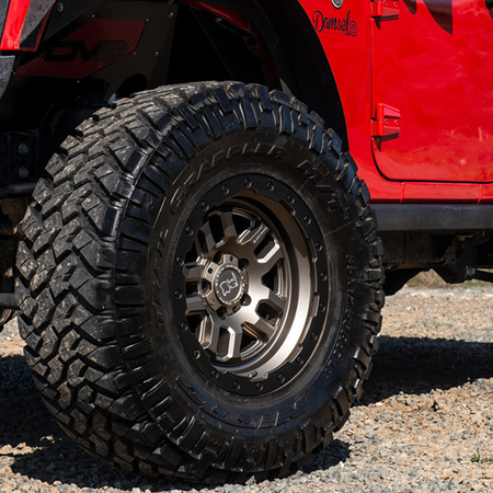 Cerchio in lega Bicolore BARSTOW BLACK RHINO 18×8