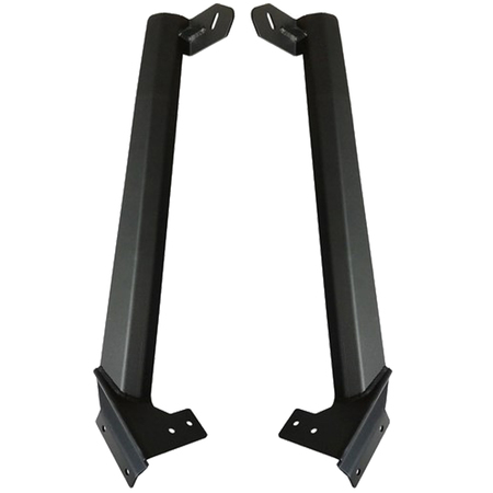 Staffe OFD per l'installazione della barra a led da 50 sul parabrezza per Jeep Wrangler JL e JLU dal 2019 in poi