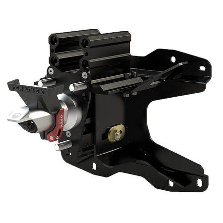 Supporto ruota di scorta regolabile rinforzato Teraflex per Jeep Wrangler JL e JLU dal 2019 in poi