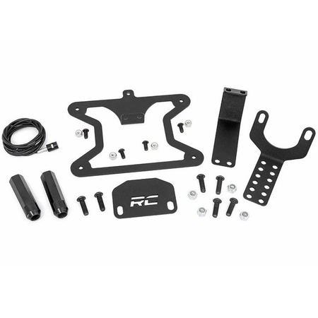 Rilocatore targa posteriore Rough Country per Jeep Wrangler JL e JLU dal 2019 in poi