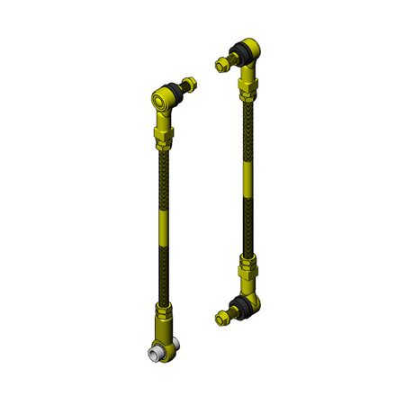 Biellette stabilizzatrice posteriori regolabili per assetti fino a 3,5&Prime; per Jeep Wrangler JL dal 2019 in poi