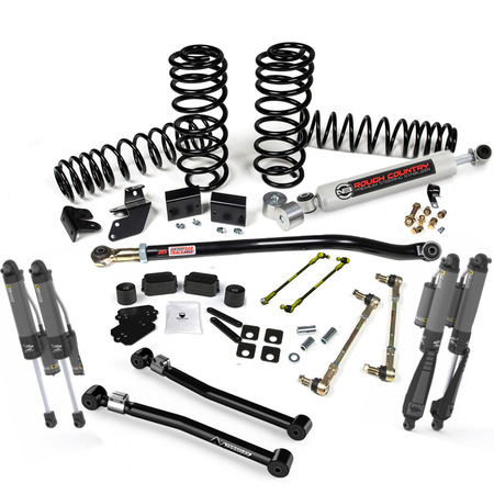 Assetto Combo 4WD +2&Prime; Stage 2 per Jeep Wrangler JL e JLU (2018-)