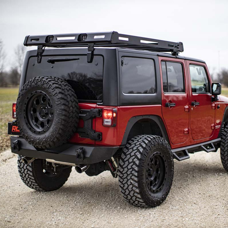 Portapacchi Rough Country da tetto per Jeep Wrangler JL (2018-)