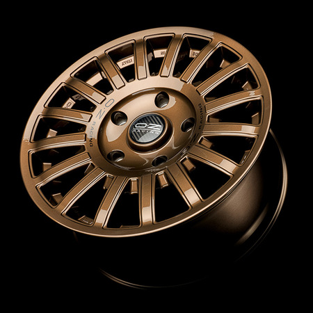 Cerchio in lega Rally Raid OZ 18&times;8,5 ET 0 Bronzo per Jeep Wrangler JK, JL, Gladiator JT e Grand Cherokee WJ, WK e WK2 dal 1999 in poi