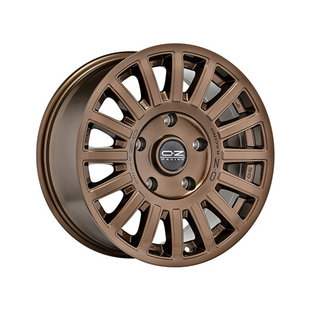 Cerchio in lega Rally Raid OZ 18&times;8,5 ET 0 Bronzo per Jeep Wrangler JK, JL, Gladiator JT e Grand Cherokee WJ, WK e WK2 dal 1999 in poi