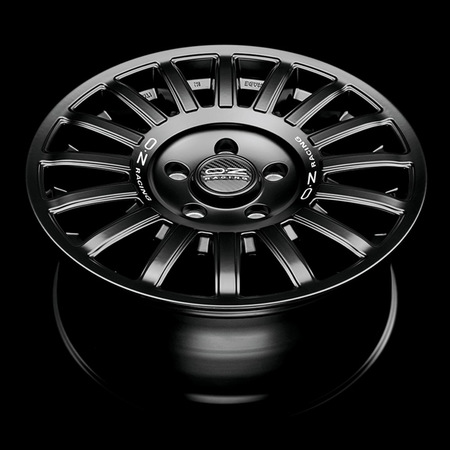 Cerchio in lega Rally Raid OZ 18&times;8,5 ET 26 nero opaco per Jeep Wrangler JK, JL, Gladiator JT e Grand Cherokee WJ, WK e WK2 dal 1999 in poi