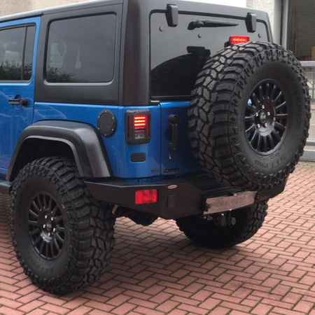 Cerchio in lega Rally Raid OZ 18&times;8,5 ET 26 nero opaco per Jeep Wrangler JK, JL, Gladiator JT e Grand Cherokee WJ, WK e WK2 dal 1999 in poi