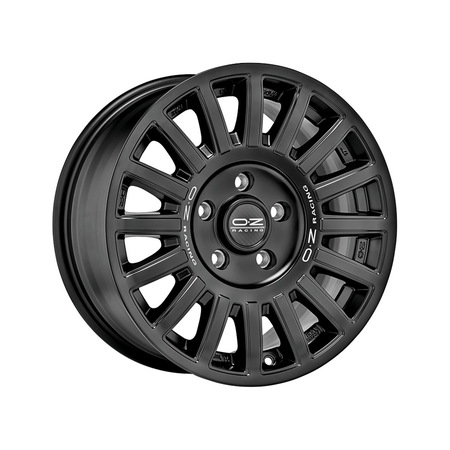 Cerchio in lega Rally Raid OZ 18&times;8,5 ET 26 nero opaco per Jeep Wrangler JK, JL, Gladiator JT e Grand Cherokee WJ, WK e WK2 dal 1999 in poi
