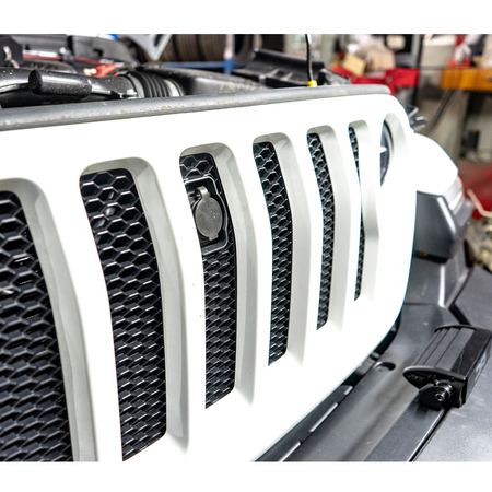 Serratura cofano OFD per Jeep Wrangler JL, JLU e Gladiator JT dal 2019 in poi