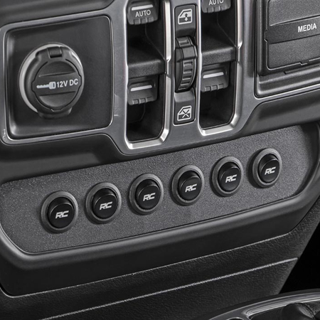 Kit pulsantiera 6 bottoni MLC-6 di Rough Country per Jeep Wrangler JL