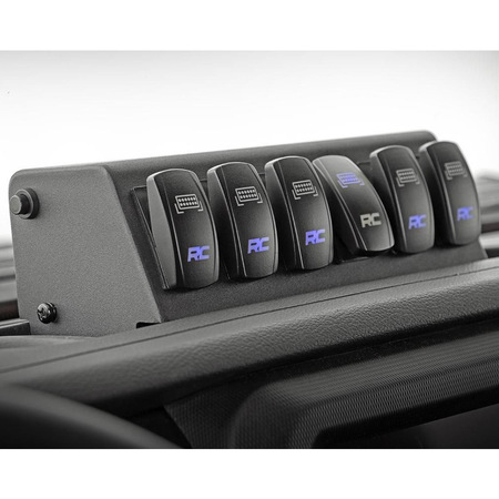 Kit pulsantiera 6 bottoni MLC-6 di Rough Country per Jeep Wrangler JL e JLU dal 2019 in poi