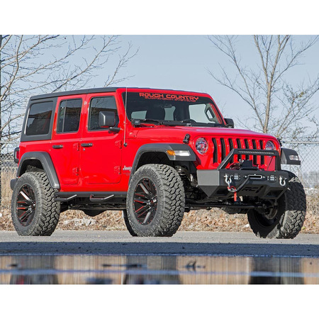Pedane laterali Rough Country per Jeep Wrangler JLU 4 porte (2018-)