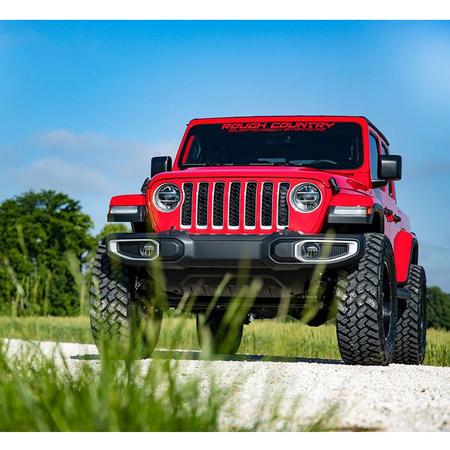 Barra panhard posteriore regolabile Rough Country per Jeep Wrangler JL e JLU dal 2019 in poi