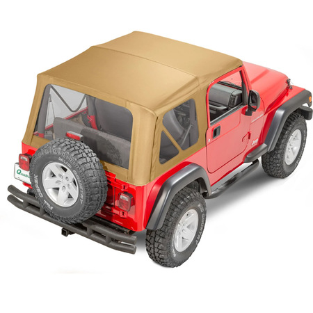 QuadraTop Gen II completo senza porte per Jeep Wrangler TJ 97-06