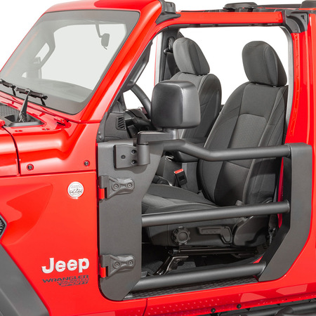 Porte tubolari Quadratec anteriori e posteriori per Jeep Wrangler JLU 4 porte e Gladiator JT