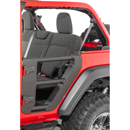 Porte tubolari Quadratec anteriori e posteriori per Jeep Wrangler JLU 4 porte e Gladiator JT