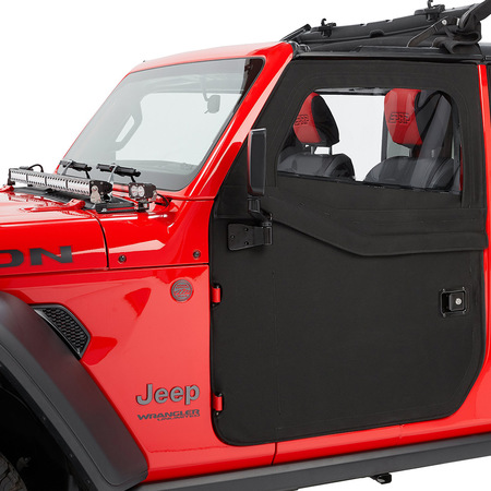 Porte in tela in due pezzi Bestop per Jeep Wrangler JL 2 porte dal 2019 in poi