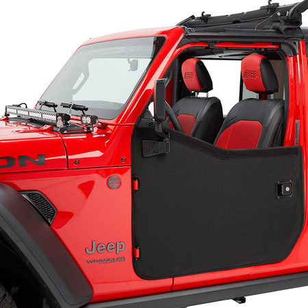 Porte in tela in due pezzi Bestop per Jeep Wrangler JL 2 porte dal 2019 in poi