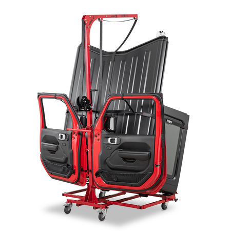 Kit Hoist-A-Cart Gen 2 rimozione e stoccaggio hard top e porte per Jeep Wrangler JK e JL