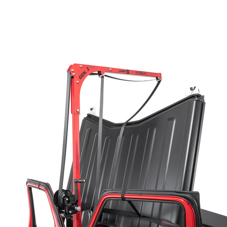 Kit Hoist-A-Cart Gen 2 rimozione e stoccaggio hard top e porte per Jeep Wrangler JK e JL