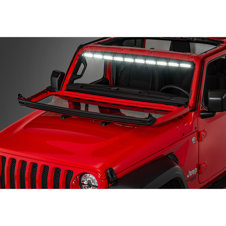 Barra LED Stealth Gen II 50 Quadratec interna per Jeep Wrangler JL e Gladiator JT dal 2019 in poi