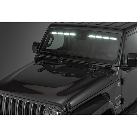 Barra LED Stealth Gen II 50 Quadratec interna per Jeep Wrangler JL e Gladiator JT compatibile con cruise control adattivo (ACC)