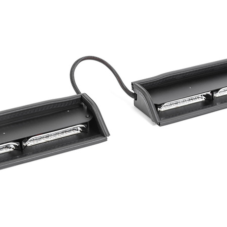 Barra LED Stealth Gen II 50 Quadratec interna per Jeep Wrangler JL e Gladiator JT compatibile con cruise control adattivo (ACC)