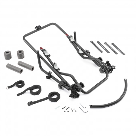 Porta biciclette Quadratec Spare Tire Mount 2 due posti per Jeep Wrangler JL