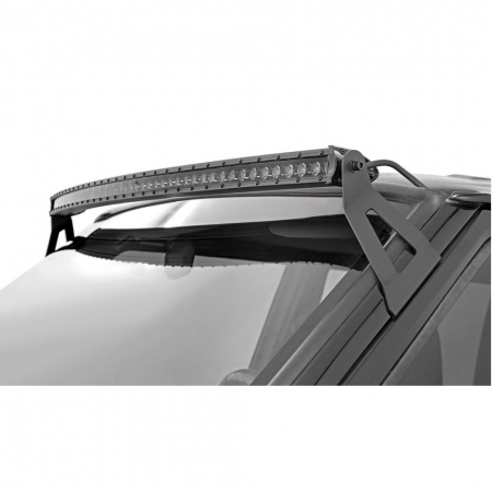 Barra a LED 50" Curva Rough Country Cree Single Row Black Series