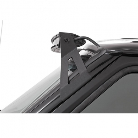 Barra a LED 50" Curva Rough Country Cree Single Row Black Series