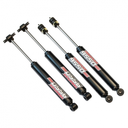 Kit 4 ammortizzatori Teraflex VSS 9550 Twin-Tube per Jeep Wrangler JK con assetto da +2,5