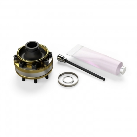 Ricambio giunto omocinetico lato riduttore con distanziale inclinato Teraflex per Jeep Wrangler JK
