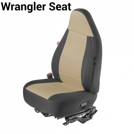 Copri sedili Quadratec Diver Down Neoprene per Jeep Wrangler TJ