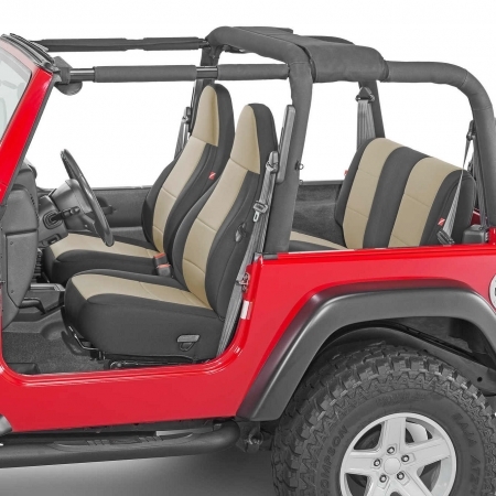 Copri sedili Quadratec Diver Down Neoprene per Jeep Wrangler TJ