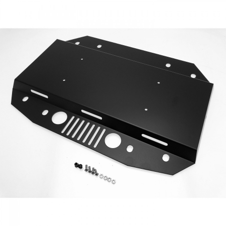 Piastra per rimozione ruota di scorta 4WD Italia con supporto telecamera per Jeep Wrangler JL