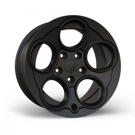 Cerchio in lega AEV Savegre II Nero opaco 17x8.5