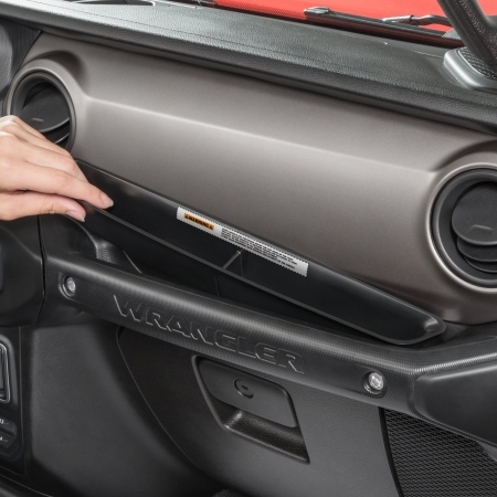 Vaschetta porta oggetti Quadratec per Jeep Wrangler JL e Gladiator JT