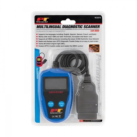 Performance Tool Multilingual OBD2 Scanner & Code Reader per Jeep  dal 1996