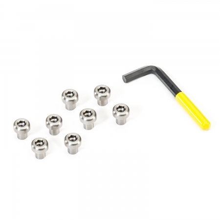 Kit Quadratec bulloni antifurto per porte Jeep Wrangler JK 4 porte
