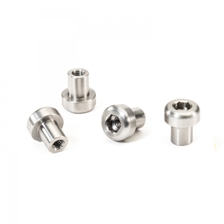 Kit Quadratec bulloni antifurto per porte Jeep Wrangler JK 2 porte