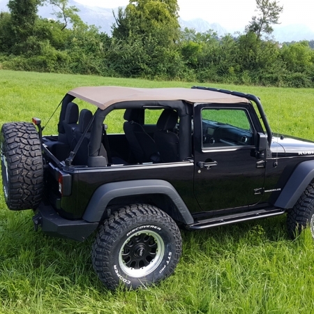 Suntop Ultimate U2 per Jeep Wrangler JK 2 porte - USATO - Immagine 14