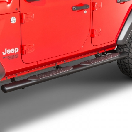 Pedane laterali Quadratec QR4 Ovali per Jeep Wrangler JLU 4 porte
