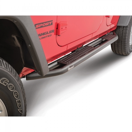 Pedane laterali Quadratec QRC Heavy Duty per Jeep Wrangler JKU 4 porte