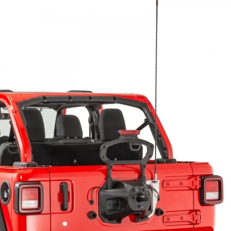 Supporto antenna CB e antenna da 48 Quadratec per Jeep Wrangler JL