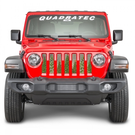 Inserto griglia UnderTheSun per Jeep Wrangler JL, JLU e Gladiator JT diverse grafiche dal 2019 al 2023