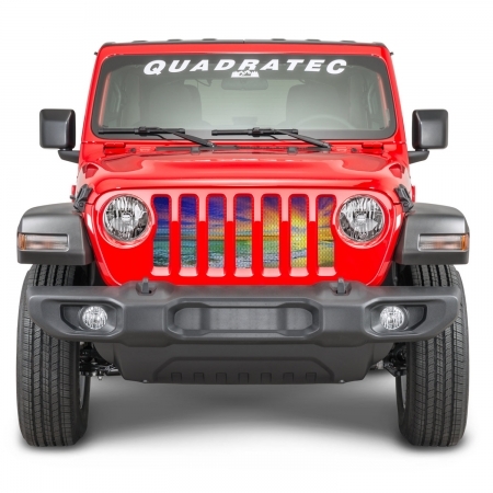 Inserto griglia UnderTheSun per Jeep Wrangler JL, JLU e Gladiator JT diverse grafiche dal 2019 al 2023