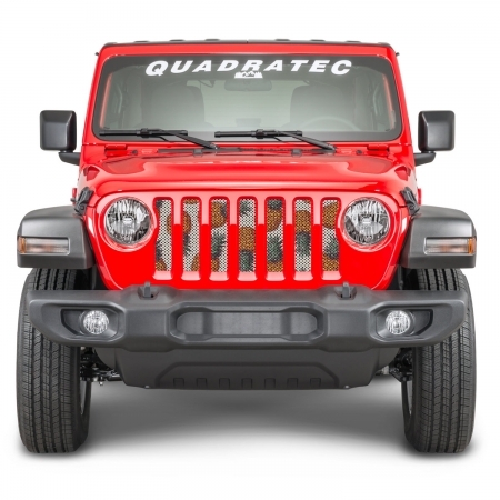 Inserto griglia UnderTheSun per Jeep Wrangler JL, JLU e Gladiator JT diverse grafiche dal 2019 al 2023